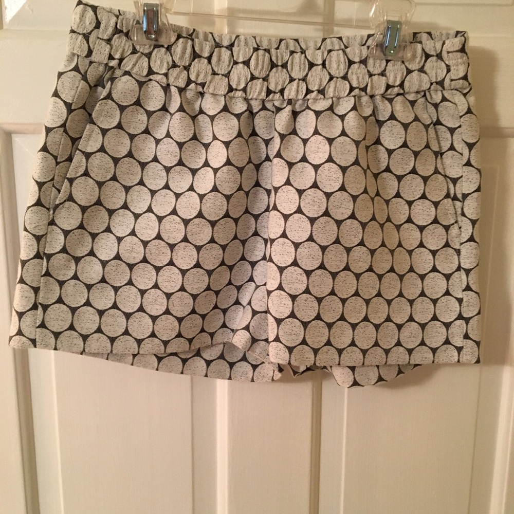 J. Crew shorts with elastic waistband